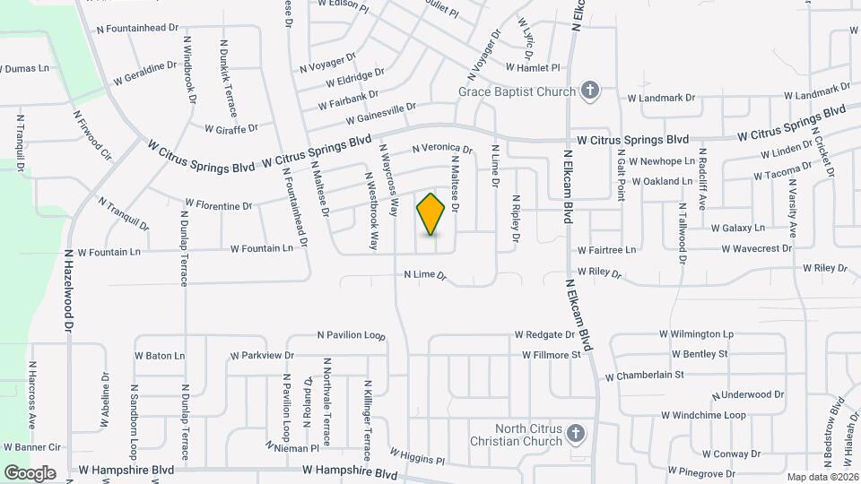 7062 N Regent Terrace Map and Location Details