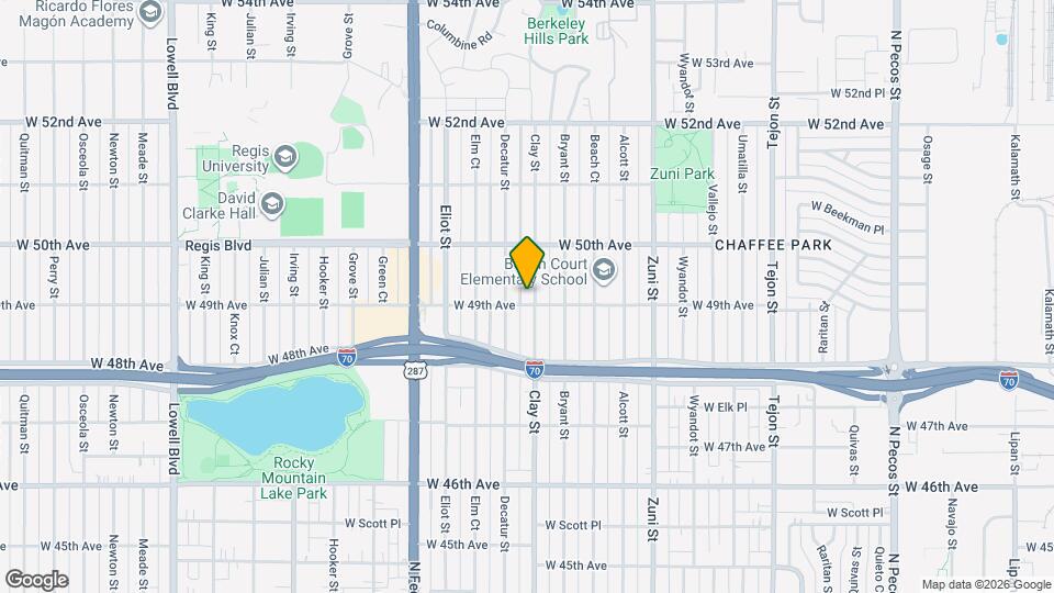 4911 Clay St Map and Location Details