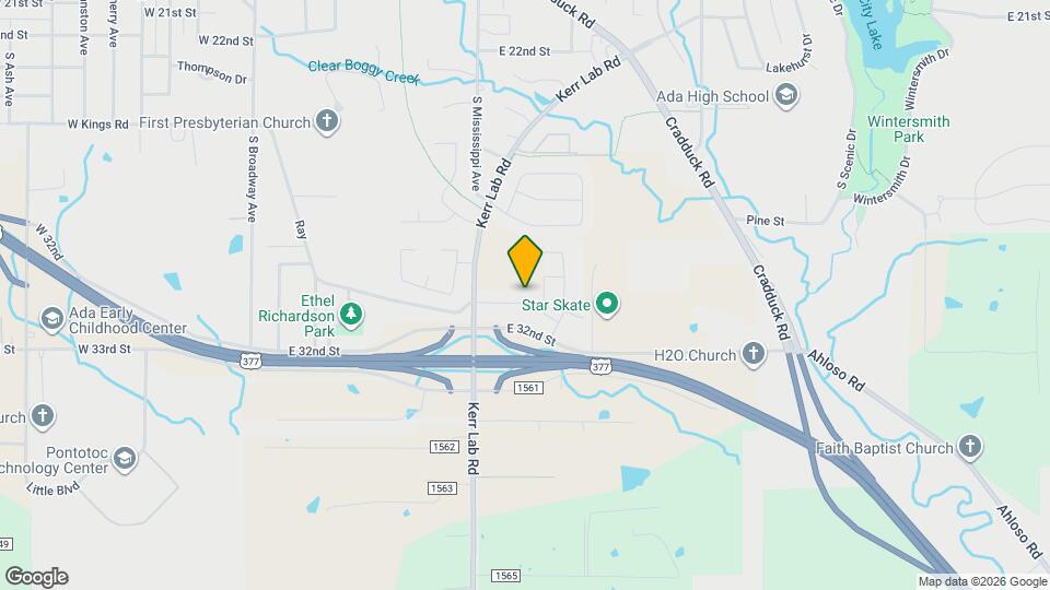 734 E 30th St Map and Location Details