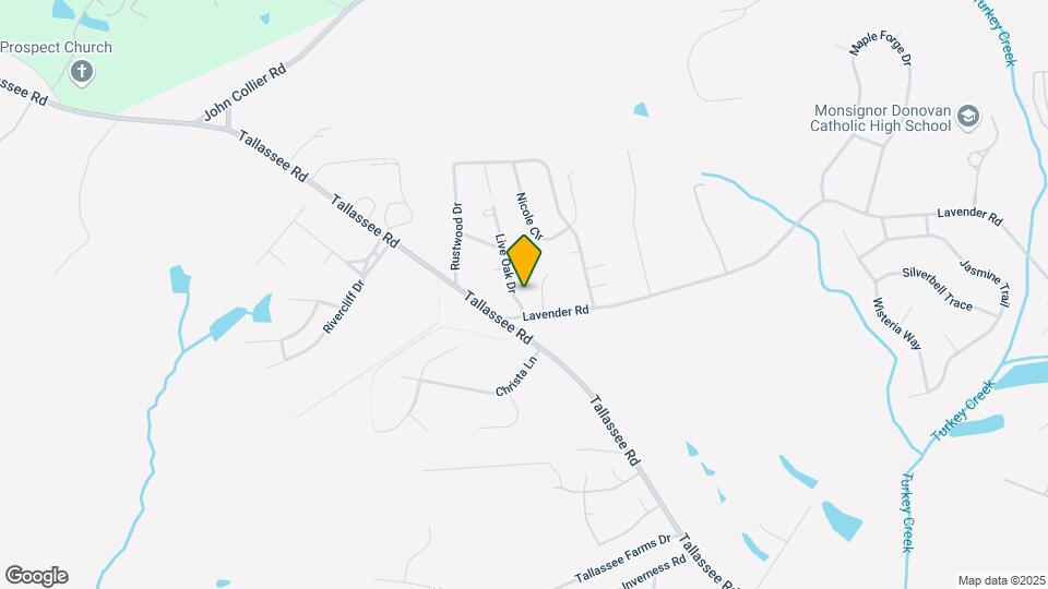 112 Live Oak Dr Map and Location Details