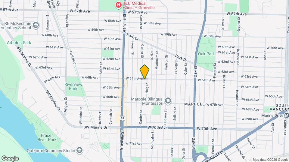 8006 Cartier St Map and Location Details