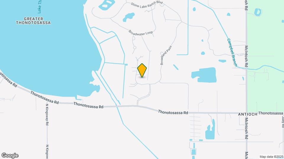 10548 Broadland Pass Map and Location Details