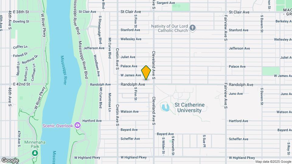 2085 Randolph Ave Map and Location Details