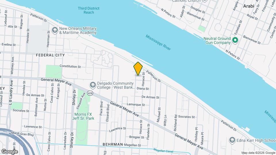 3205 Luna St Map and Location Details