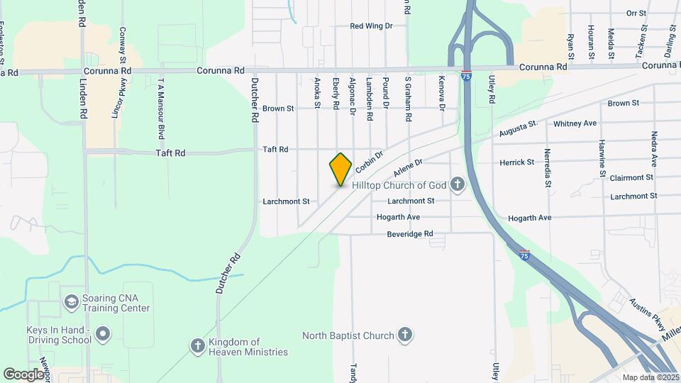 4137 Corbin Dr Map and Location Details