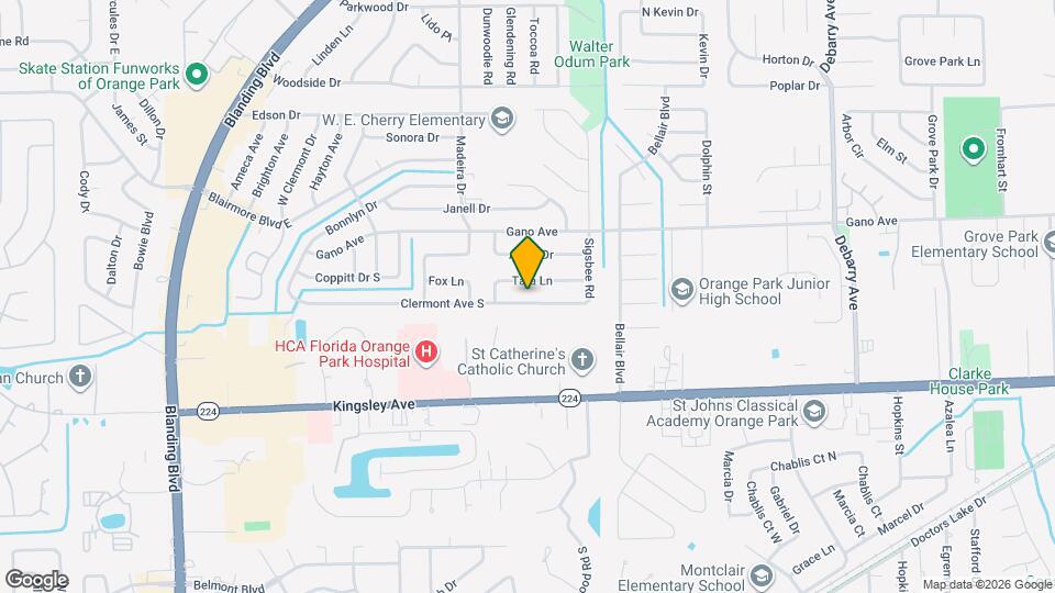 577 Clermont Ave S Map and Location Details