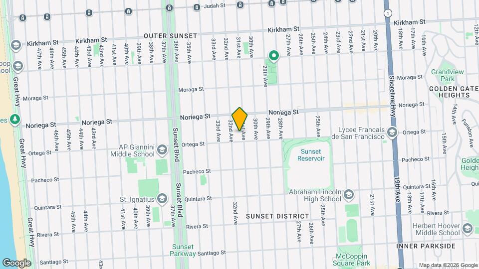 1875 31st Ave Map and Location Details