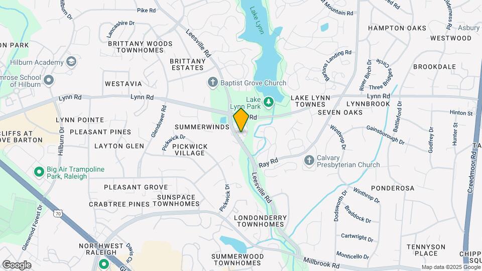 6924 Leesville Rd Map and Location Details