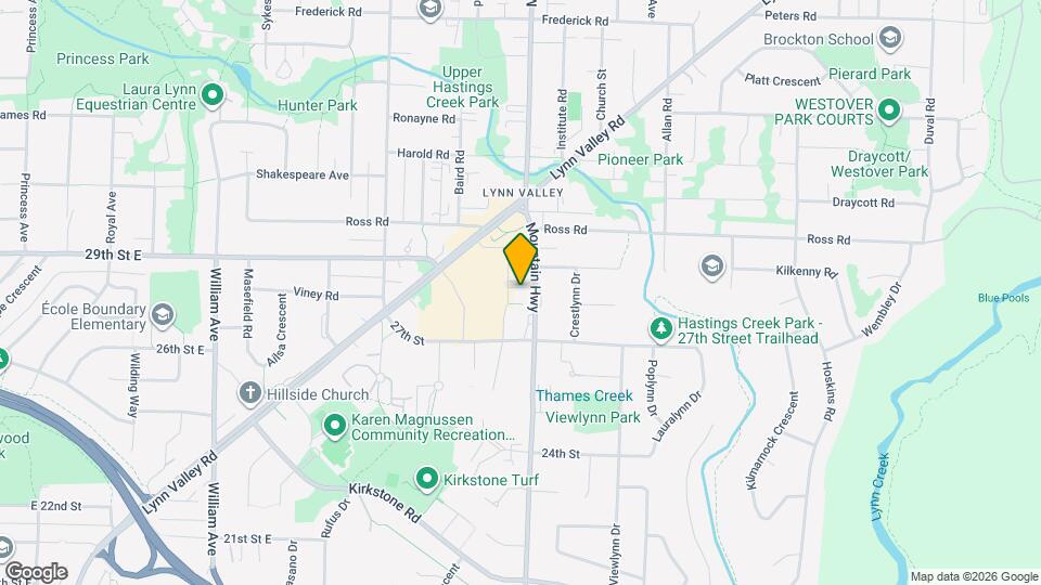 1295 Conifer St Map and Location Details