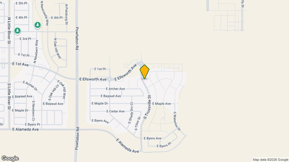 22 N Trussville St Map and Location Details