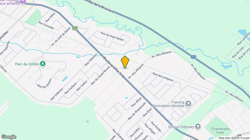 1420 Pie-XI Boul N Map and Location Details