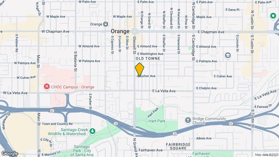 412 S Orange St Map and Location Details