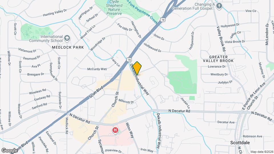 Carriage Place Apartments Map and Location Details