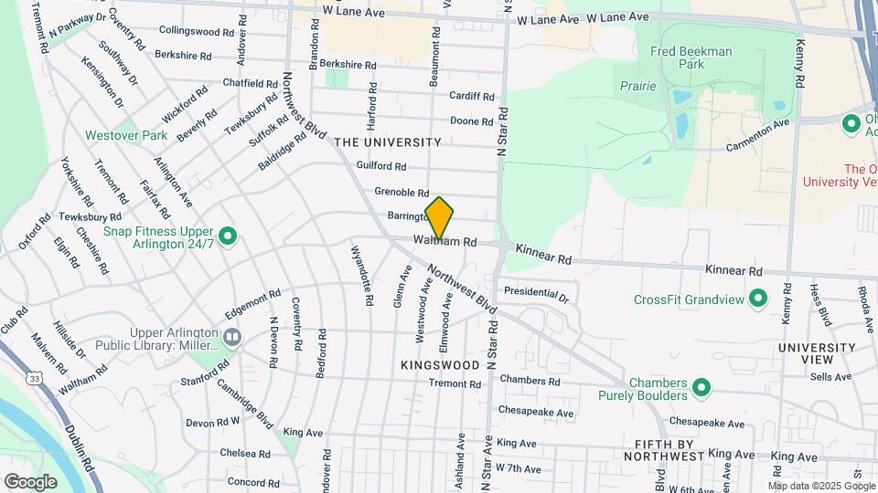 1591-1597 Waltham Rd Mapa y Detalles de la Ubicación