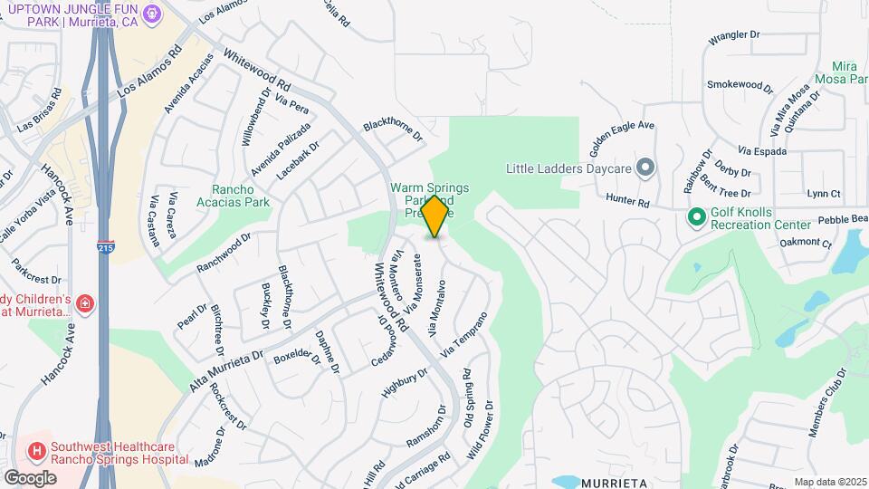 39387 Via Temprano Map and Location Details