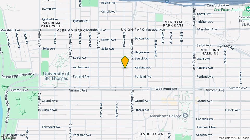 1848 Ashland Ave Mapa y Detalles de la Ubicación