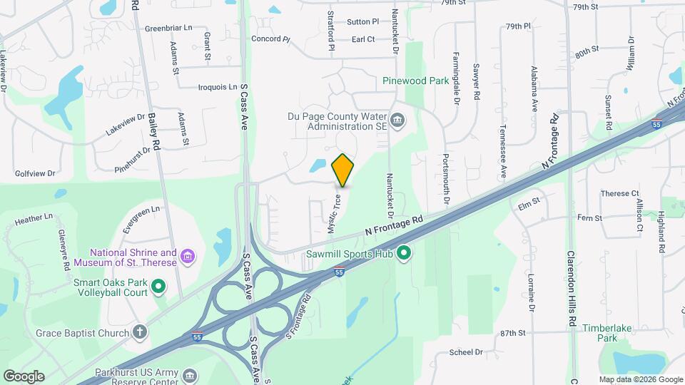 8393 Mystic Map and Location Details