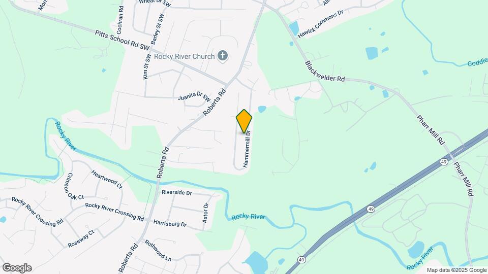 5532 Hammermill Dr Map and Location Details
