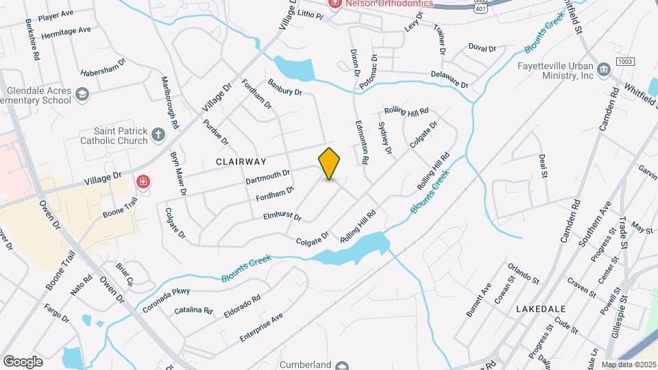 2417 Dartmouth Dr Map and Location Details