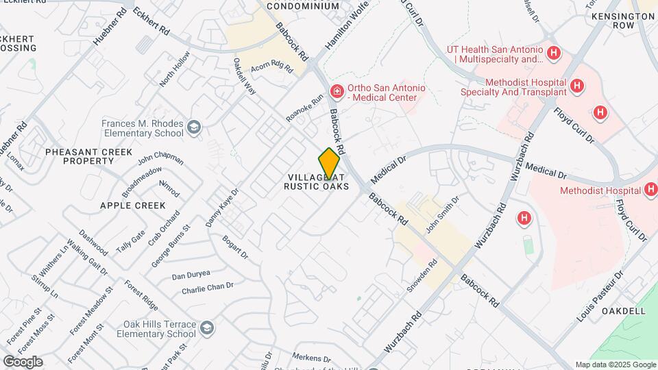 7715 Rustic Park Map and Location Details