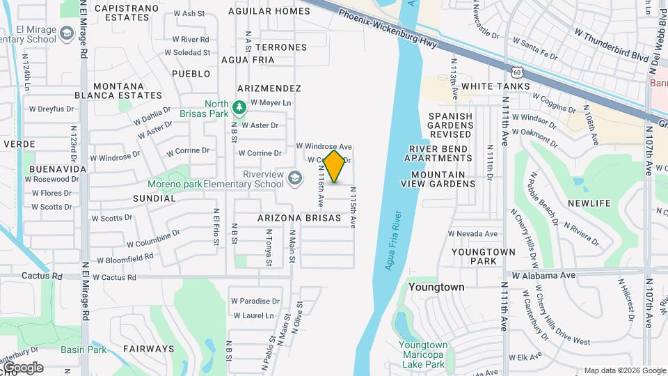 11529 W Flores Dr Mapa y Detalles de la Ubicación