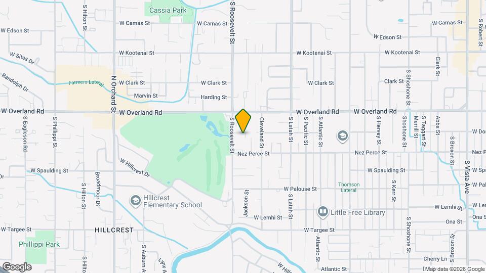 4135 W Dorian St Map and Location Details