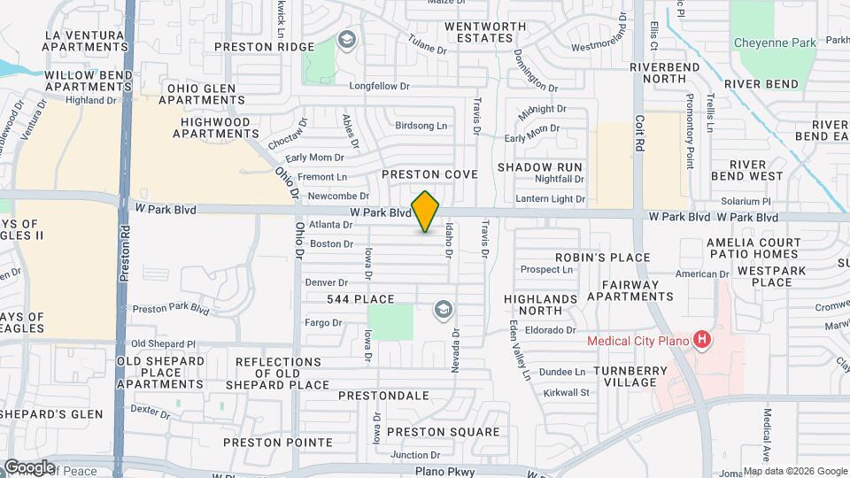 4417 Boston Dr Map and Location Details