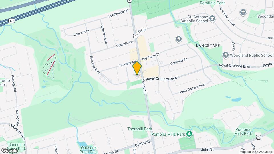 8038 Yonge St Map and Location Details