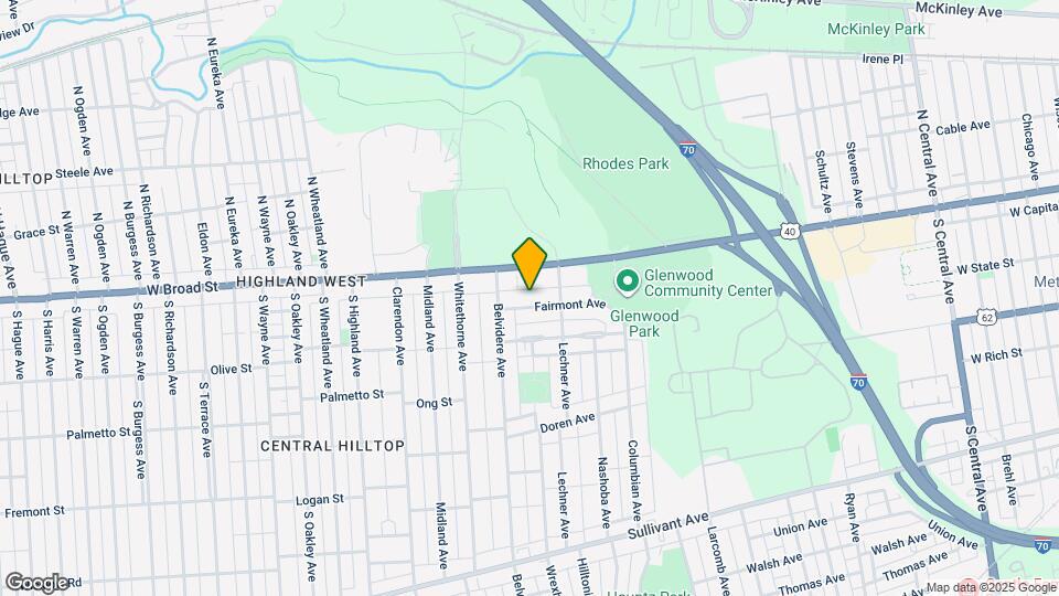 2014 Fairmont Ave Map and Location Details
