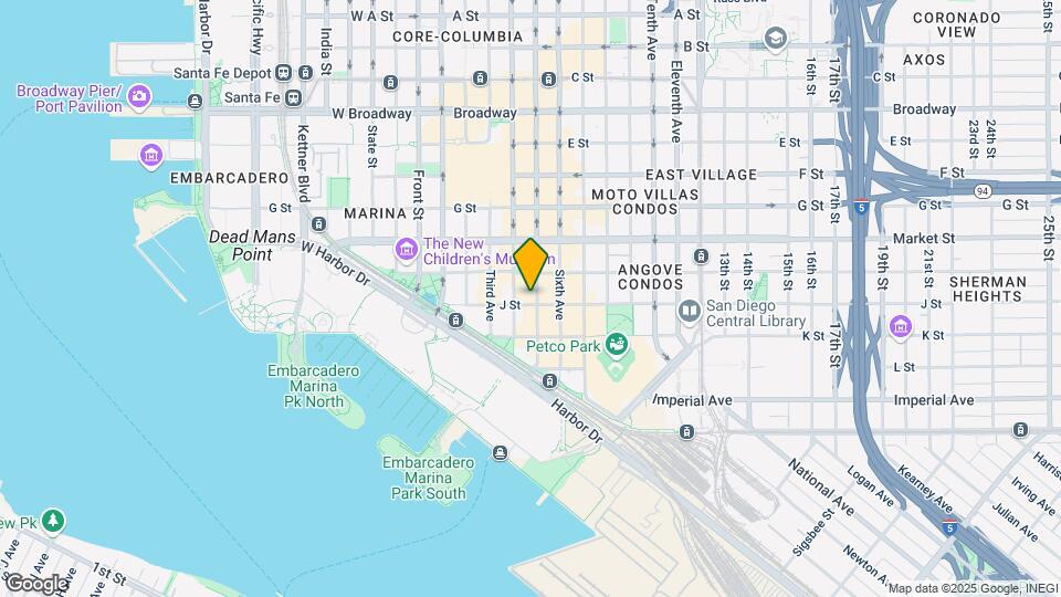 450 J St Map and Location Details