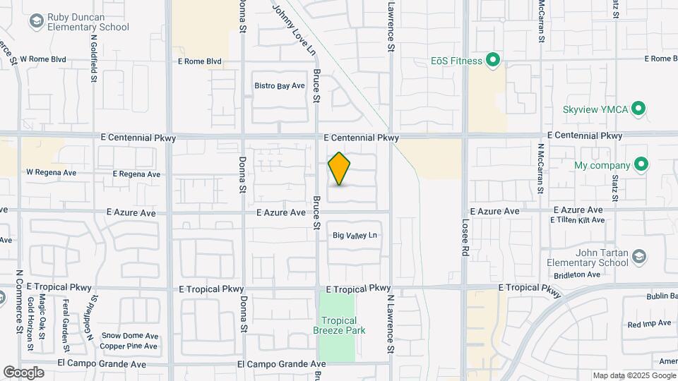 1505 Sagebrush Ranch Way Map and Location Details