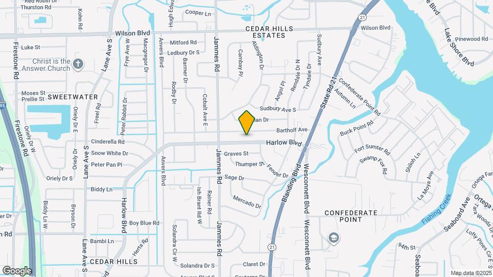 6233 Harlow Blvd Map and Location Details