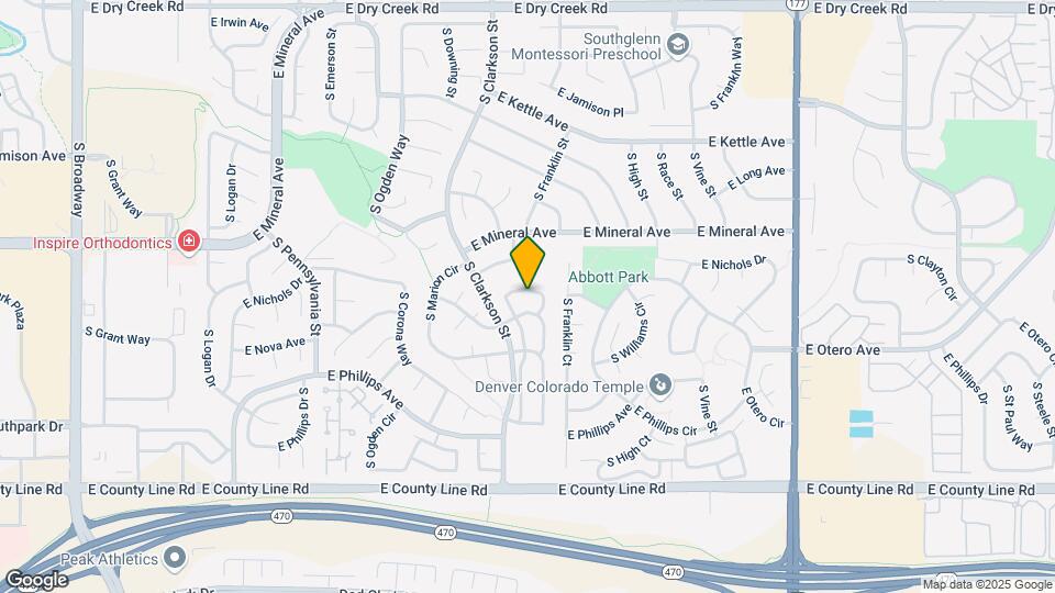 1518 E Nichols Cir Map and Location Details