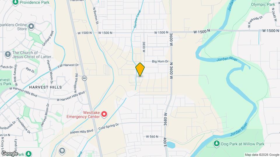 1057 N Canvasback Dr Map and Location Details