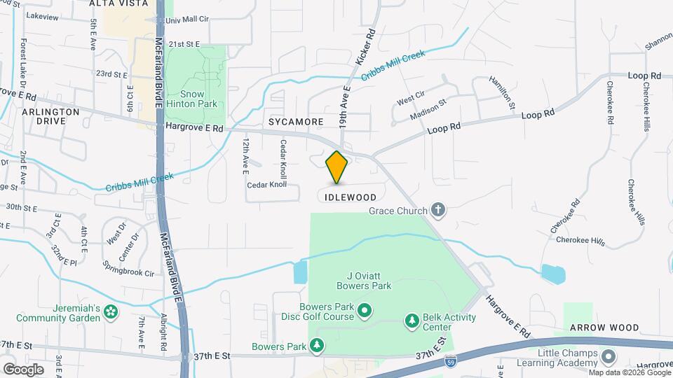 1991 Idlewood Dr Map and Location Details