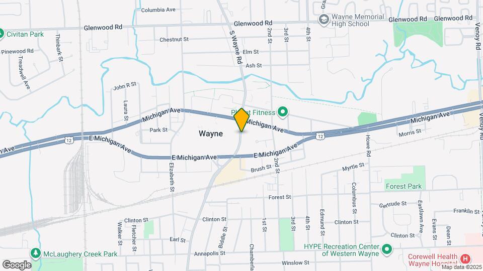 3741 S Wayne Rd, Unit Fountainplace Map and Location Details