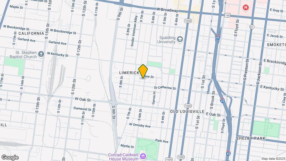 1038 S 6th St Mapa y Detalles de la Ubicación