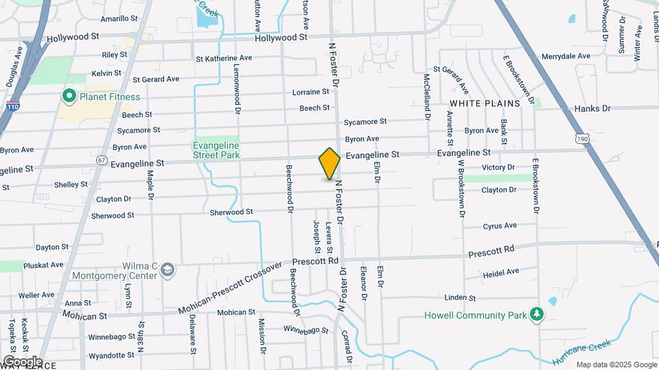 4935 Clayton Dr Map and Location Details