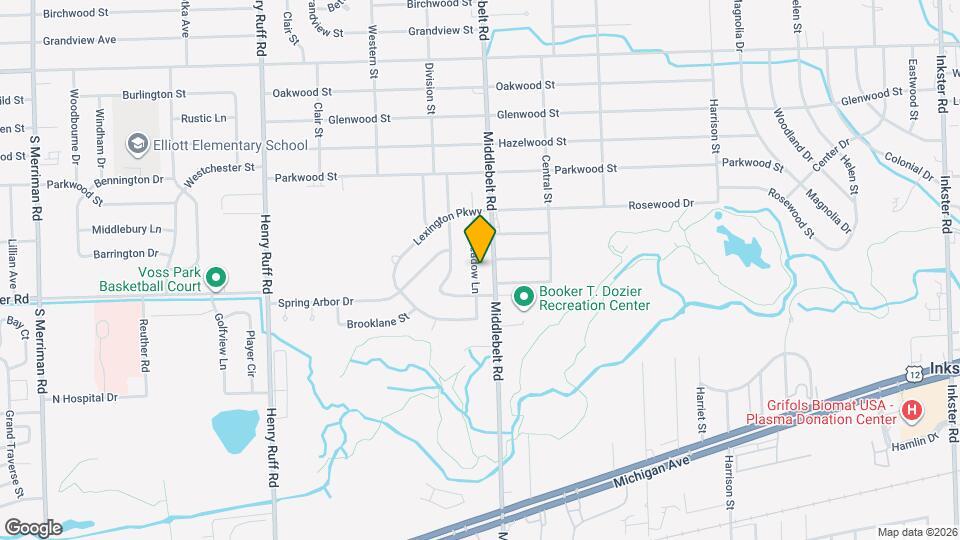 1735 Meadow Ln Map and Location Details