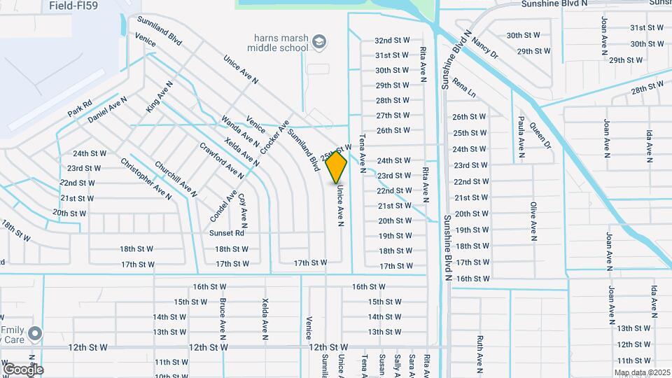 1731 Unice Ave N Map and Location Details