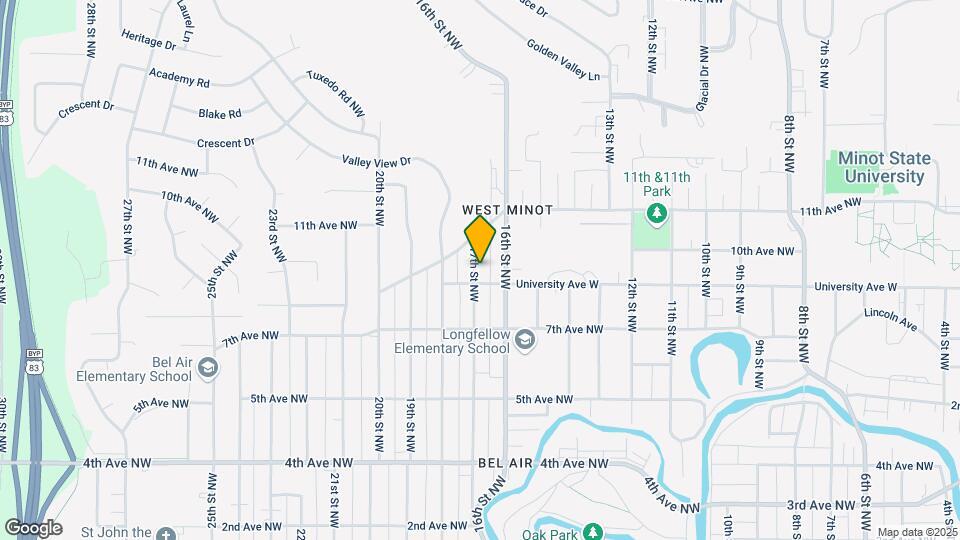 908 17th St NW Map and Location Details