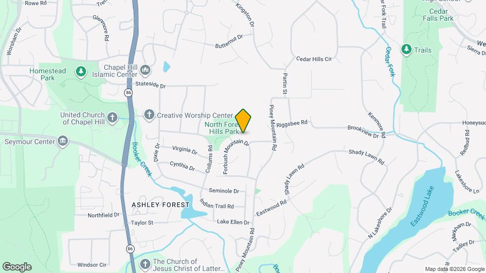 227 Forbush Mountain Dr Map and Location Details