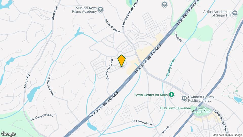 740 Village Field Ct NW Map and Location Details