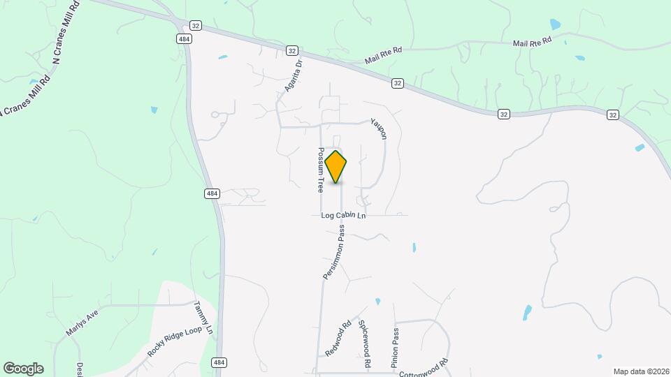 560 Persimmon Pass Map and Location Details