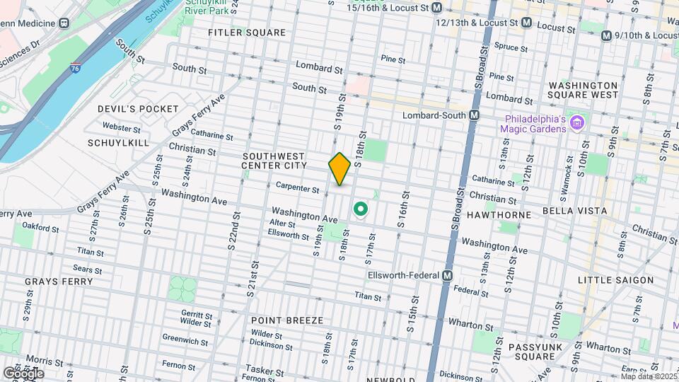 1821 Carpenter St-Unit -C Map and Location Details