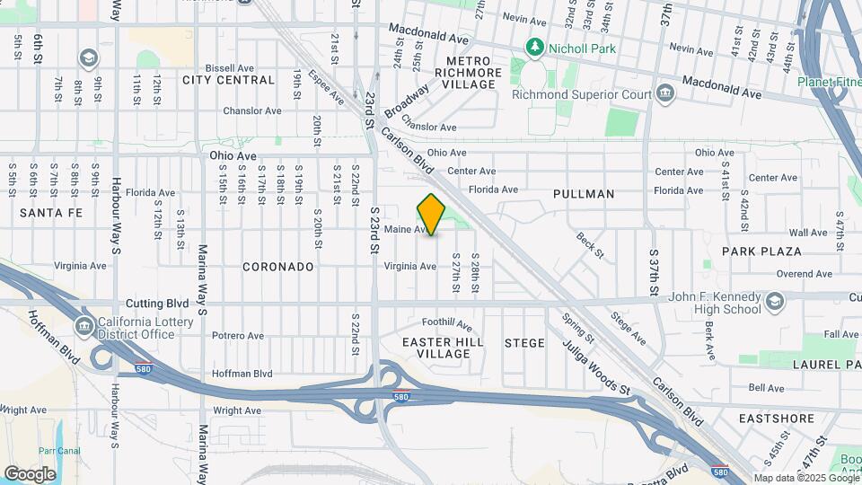 317 S 26th St Map and Location Details