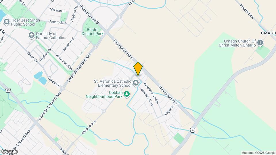 1285 Sycamore Garden Map and Location Details