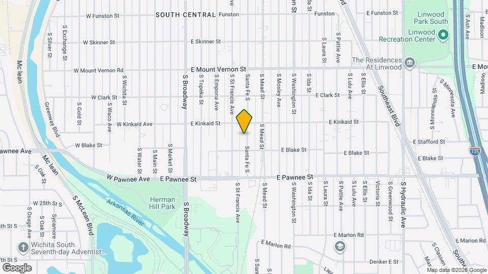 2225 Santa Fe S Map and Location Details