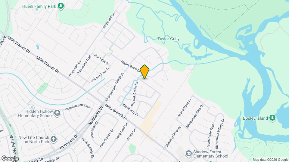 2764 Woodspring Forest Dr Map and Location Details