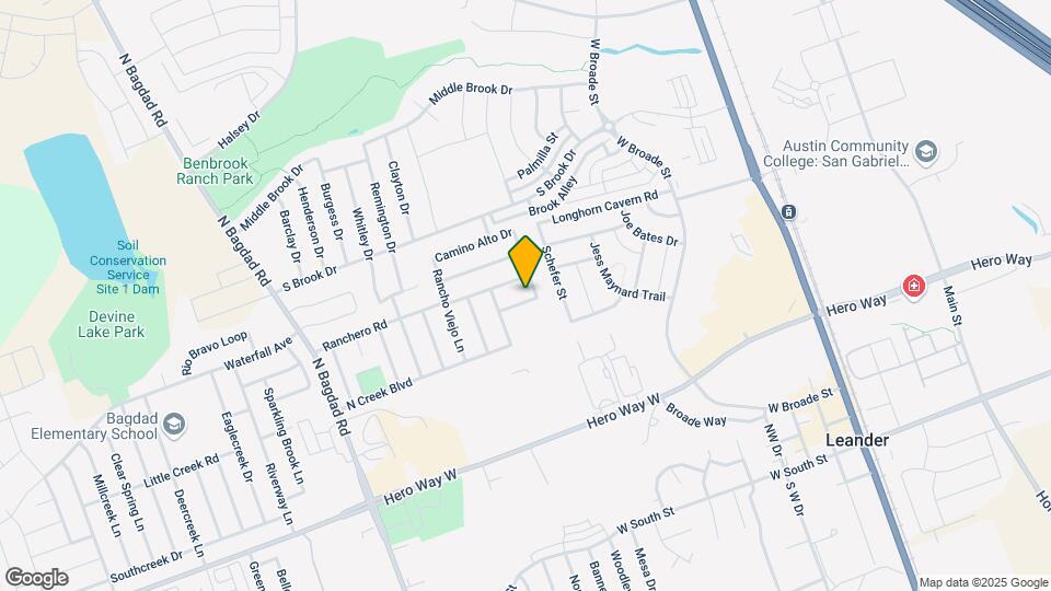 603 Caballero Rd Map and Location Details